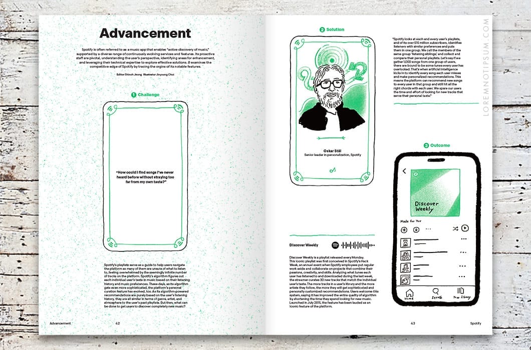 Magazine B Issue 94 (Spotify) – loremnotipsum.com