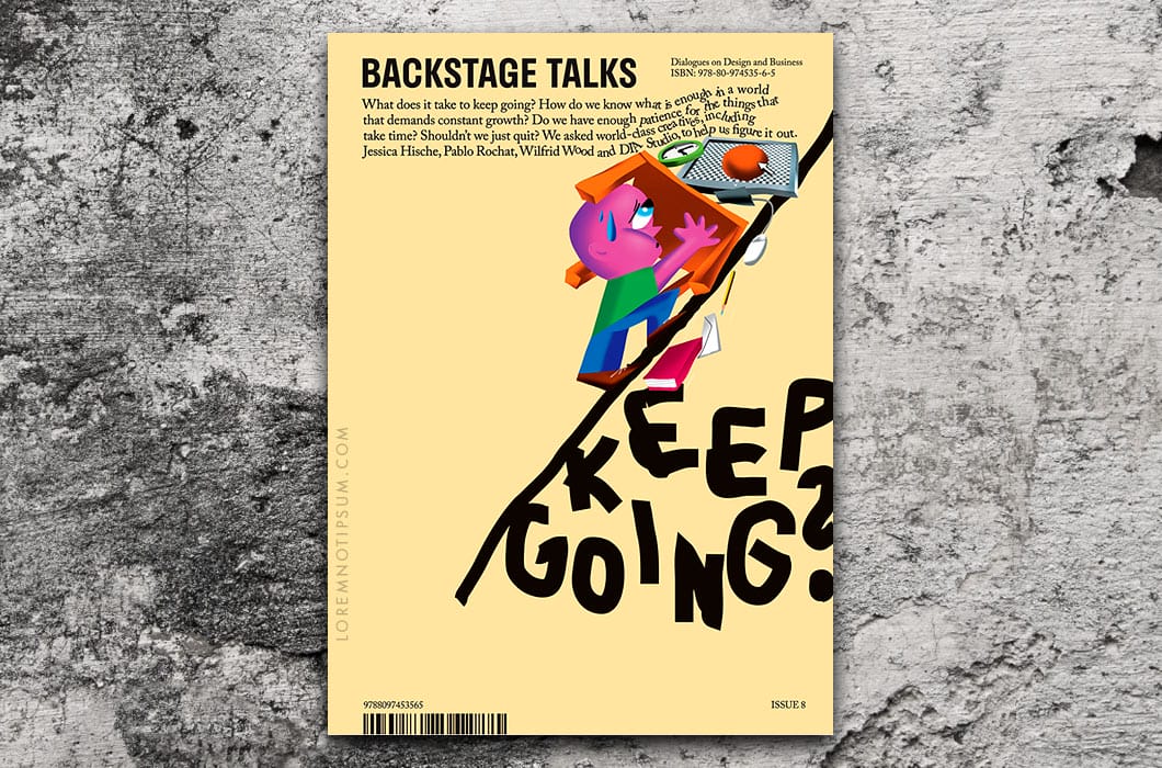 Backstage Talks Magazine Issue 8 – loremnotipsum.com