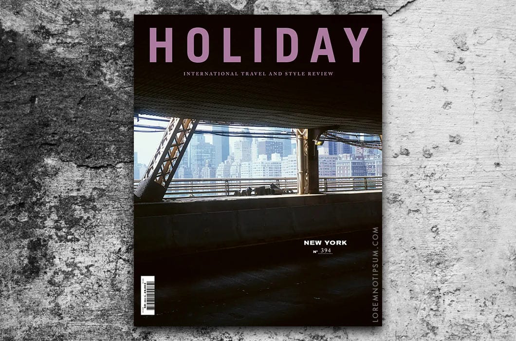 Holiday Magazine Issue 394 (New York) – loremnotipsum.com