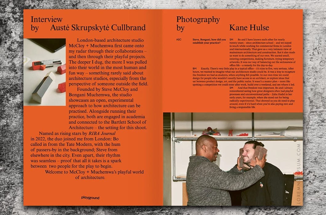 Playground Magazine Issue 4 – loremnotipsum.com